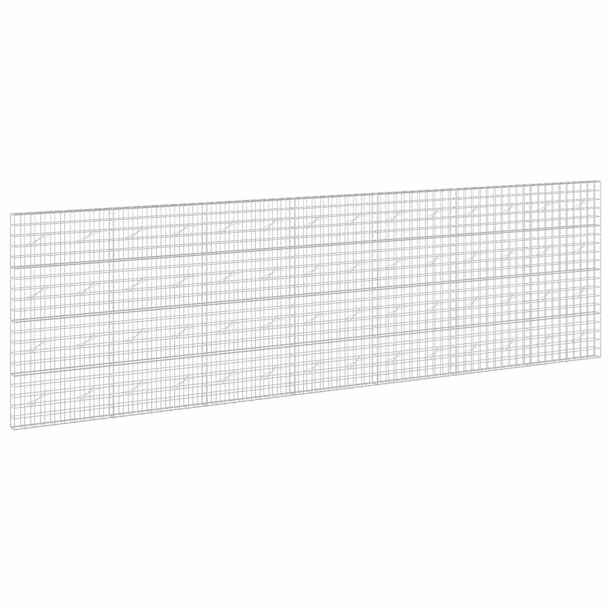 Γκαμπιόν με σύρμα 5 mm και πλέγμα 10x10 cm 700x10x200 εκ - Pakobazaar