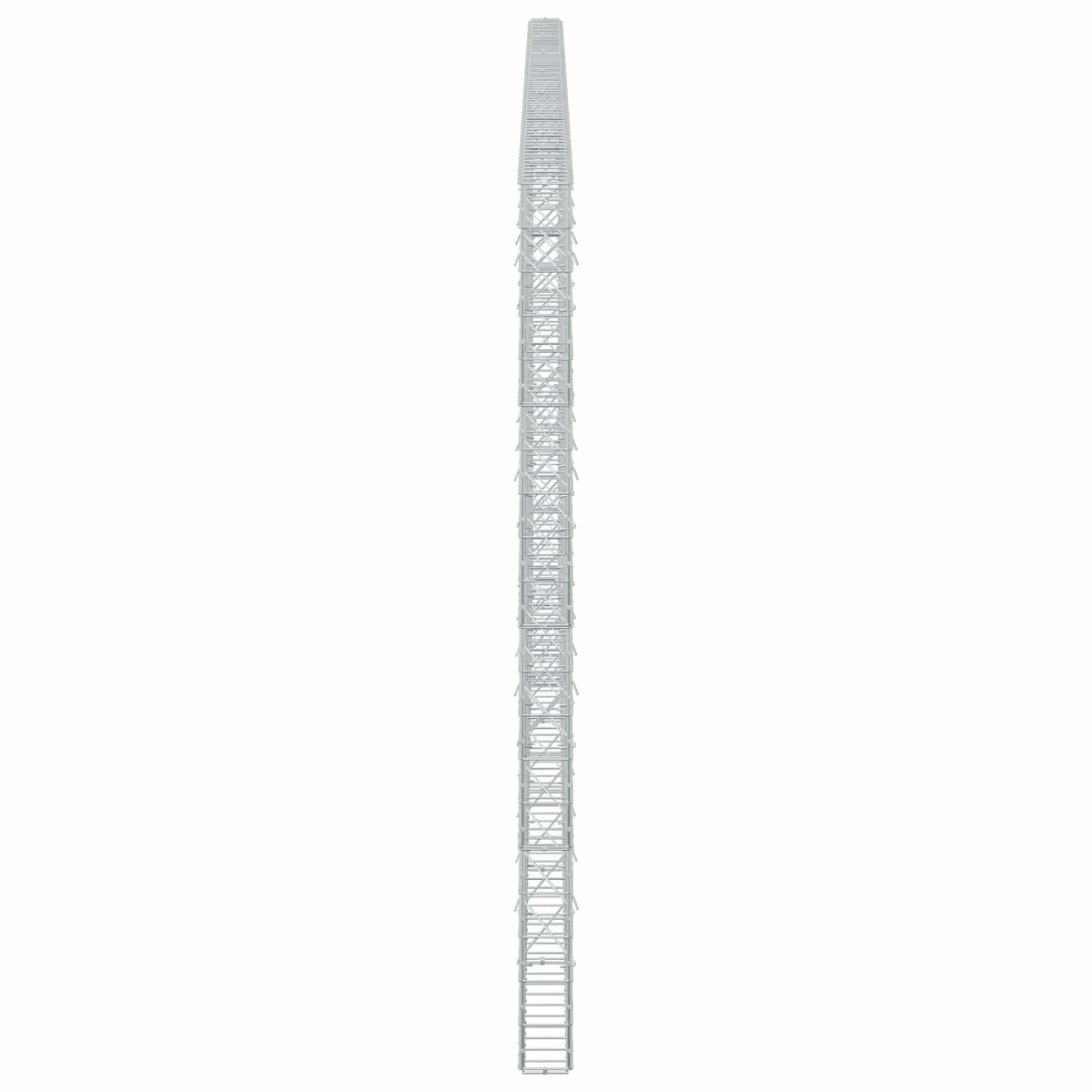 Γκαμπιόν με σύρμα 5 mm και πλέγμα 10x10 cm 700x10x200 εκ - Pakobazaar