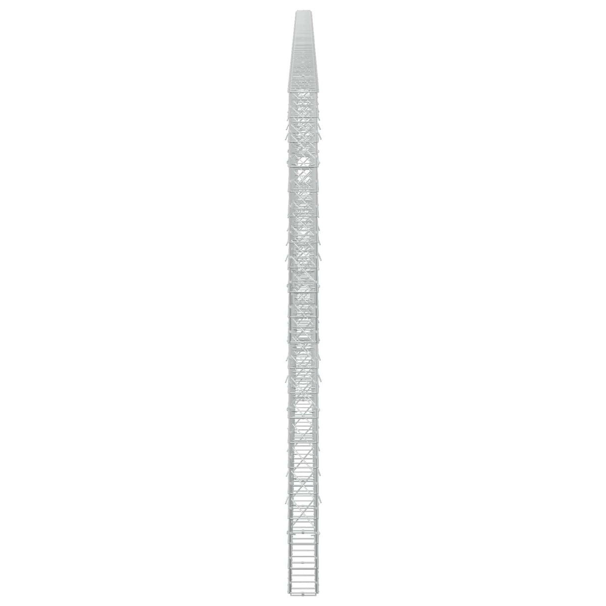Γκαμπιόν με σύρμα 5 mm και πλέγμα 10x10 cm 950x10x200 εκ - Pakobazaar