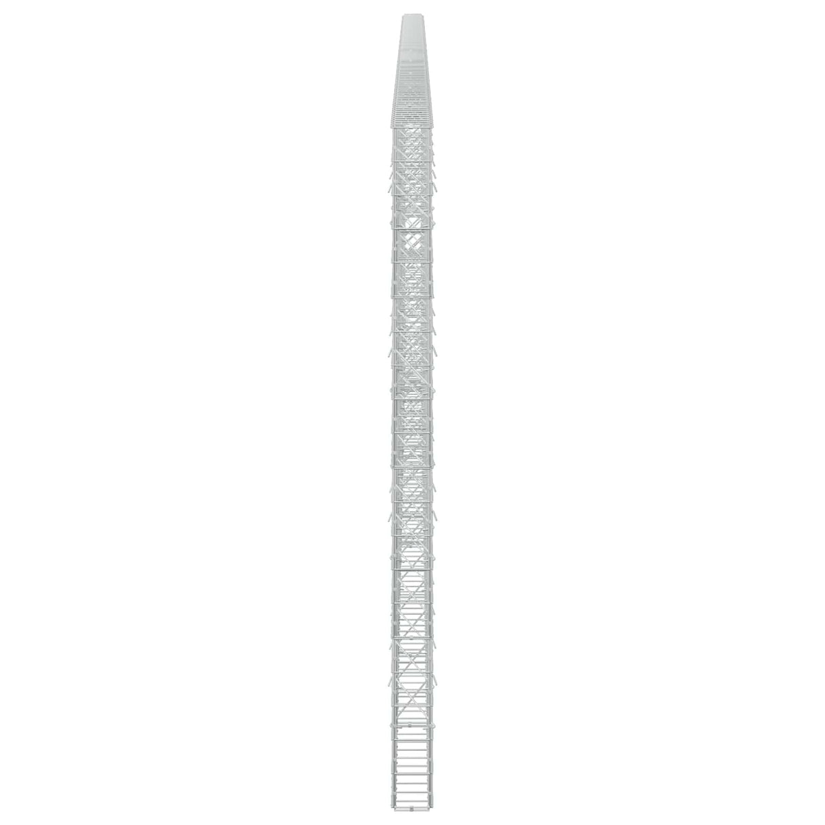 Γκαμπιόν με σύρμα 5 mm και πλέγμα 10x10 cm 1000x10x200 εκ - Pakobazaar