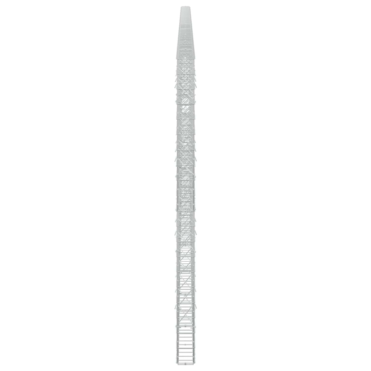 Γκαμπιόν με σύρμα 5 mm και πλέγμα 10x10 cm 1050x10x200 εκ - Pakobazaar