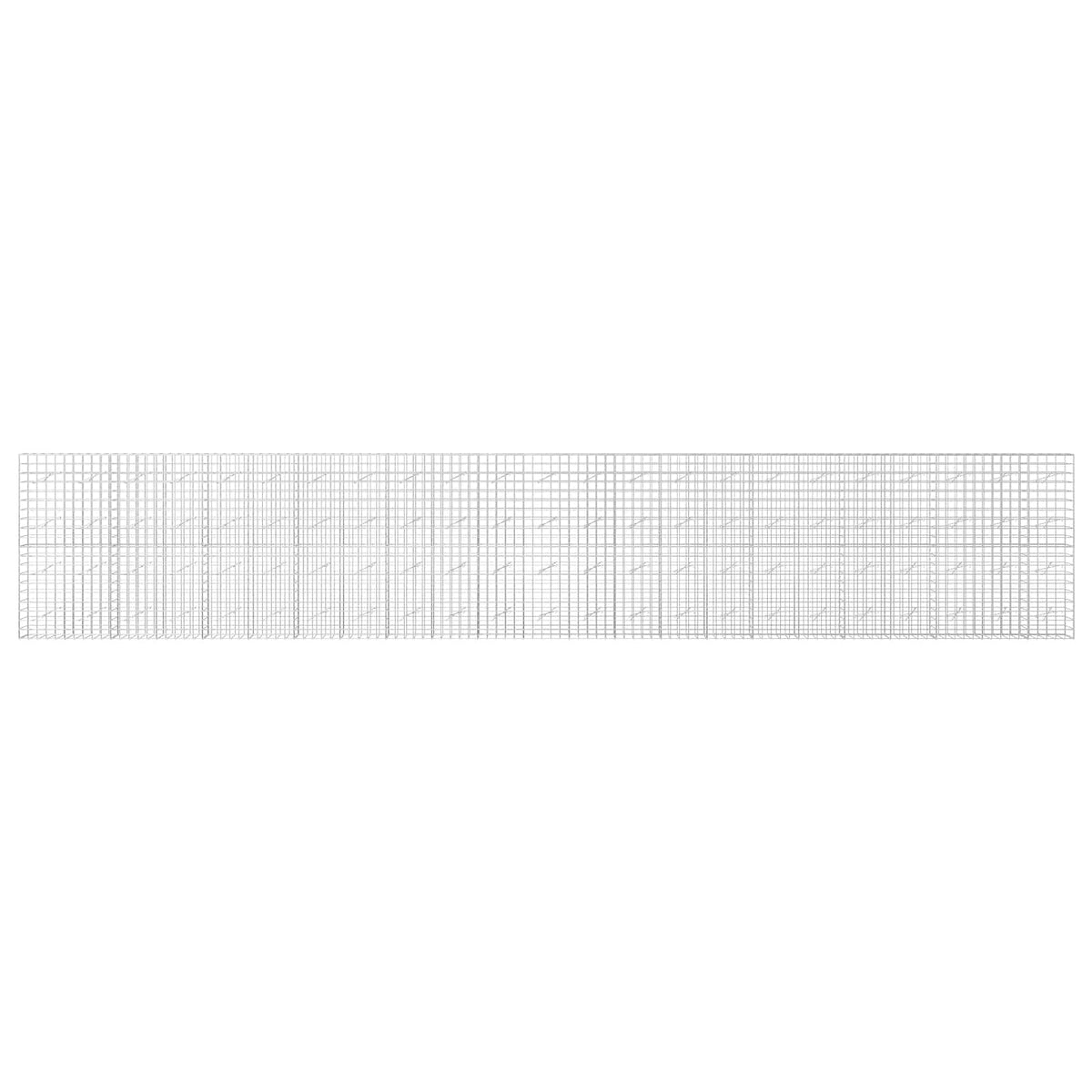 Γκαμπιόν με σύρμα 5 mm και πλέγμα 10x10 cm 1150x10x200 εκ - Pakobazaar