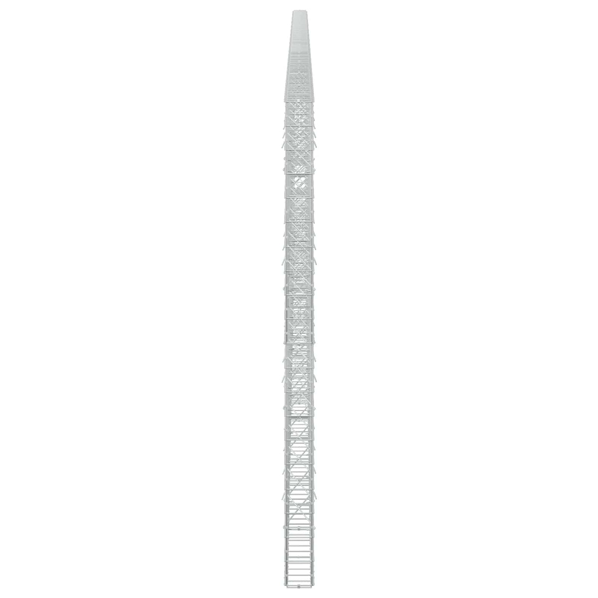 Γκαμπιόν με σύρμα 5 mm και πλέγμα 10x10 cm 1150x10x200 εκ - Pakobazaar