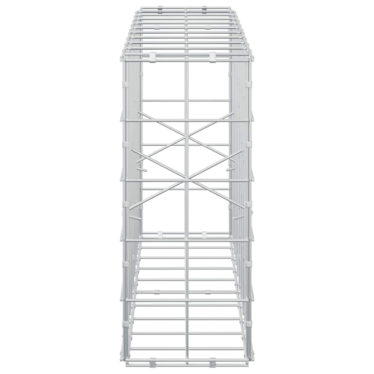 Γκαμπιόν με σύρμα 5 mm και πλέγμα 10x10 cm 100x20x50 εκ