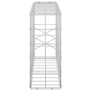 Γκαμπιόν με σύρμα 5 mm και πλέγμα 10x10 cm 100x20x50 εκ