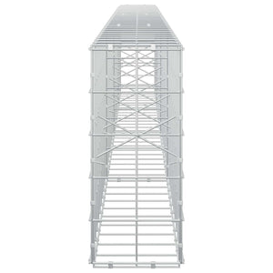 Γκαμπιόν με σύρμα 5 mm και πλέγμα 10x10 cm 350x20x50 εκ