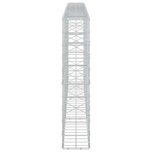 Γκαμπιόν με σύρμα 5 mm και πλέγμα 10x10 cm 300x20x100 εκ