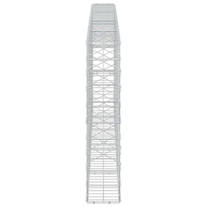 Γκαμπιόν με σύρμα 5 mm και πλέγμα 10x10 cm 400x20x100 εκ