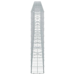 Γκαμπιόν με σύρμα 5 mm και πλέγμα 10x10 cm 450x20x100 εκ