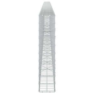 Γκαμπιόν με σύρμα 5 mm και πλέγμα 10x10 cm 950x20x100 εκ.