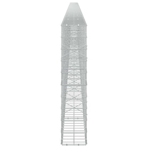 Γκαμπιόν με σύρμα 5 mm και πλέγμα 10x10 cm 1150x20x100 εκ - Pakobazaar
