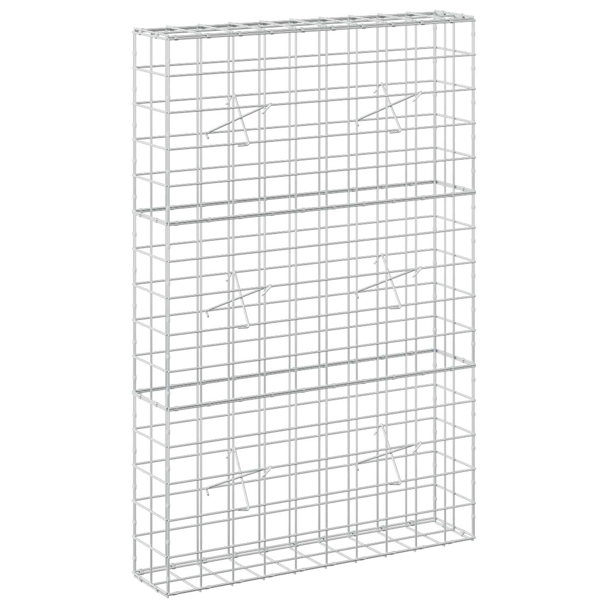 Γκαμπιόν με σύρμα 5 mm και πλέγμα 10x10 cm 100x20x150 εκ
