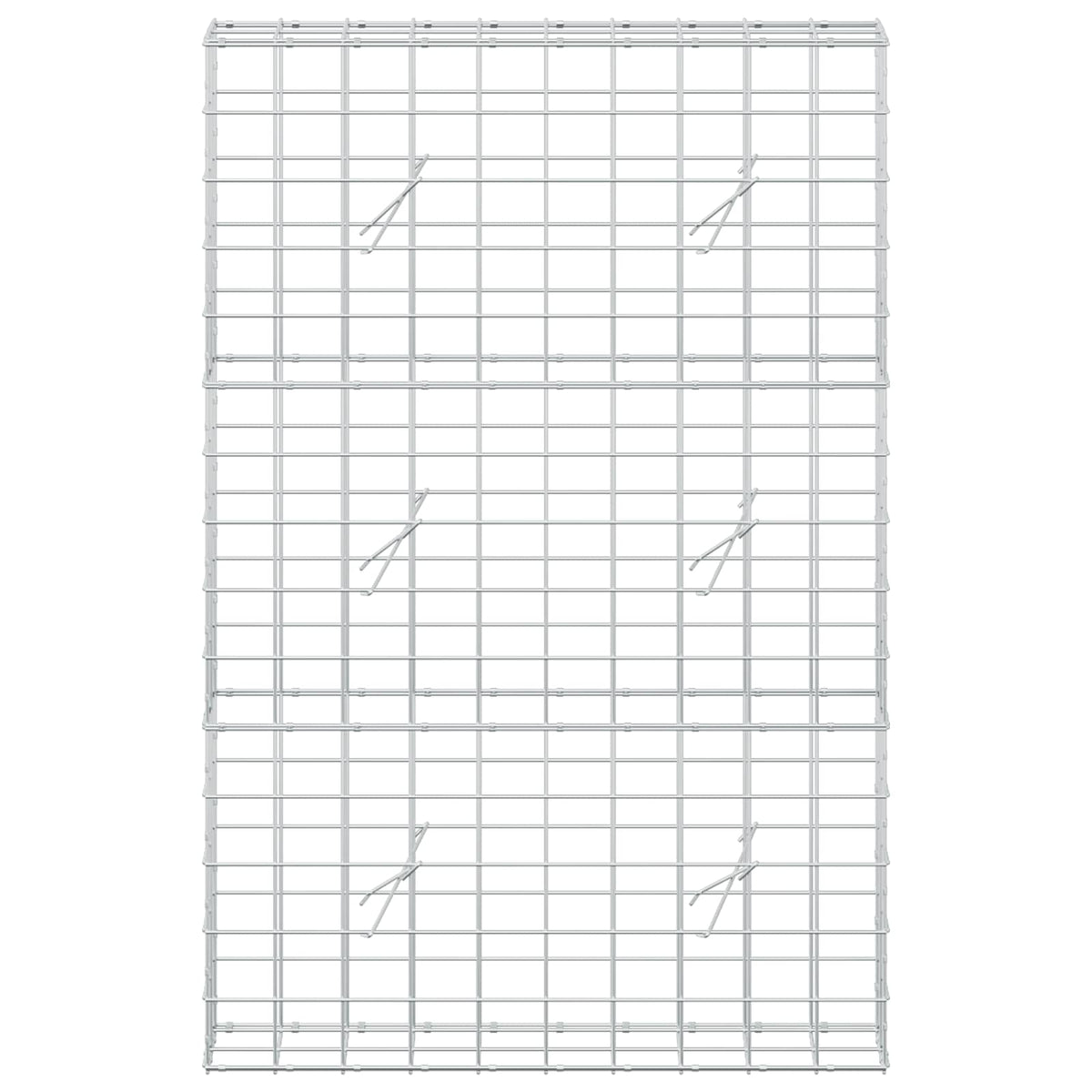 Γκαμπιόν με σύρμα 5 mm και πλέγμα 10x10 cm 100x20x150 εκ