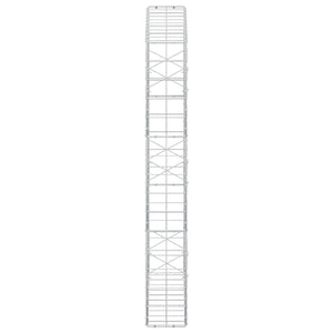 Γκαμπιόν με σύρμα 5 mm και πλέγμα 10x10 cm 100x20x150 εκ