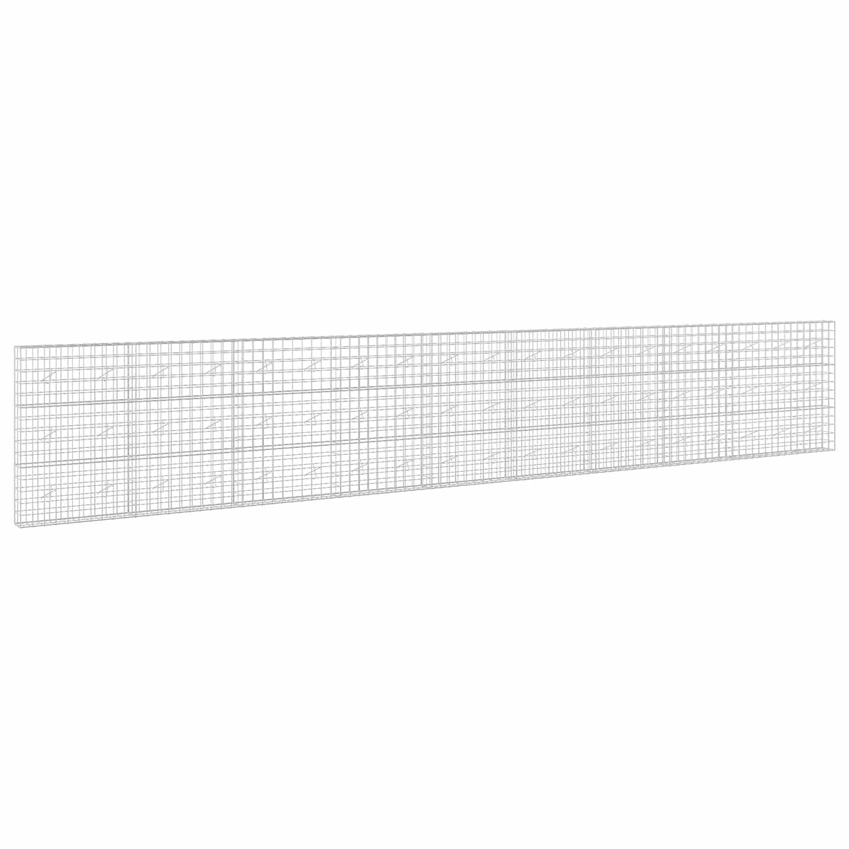 Γκαμπιόν με σύρμα 5 mm και πλέγμα 10x10 cm 950x20x150 εκ - Pakobazaar