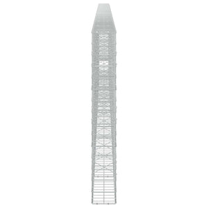 Γκαμπιόν με σύρμα 5 mm και πλέγμα 10x10 cm 1000x20x150 εκ - Pakobazaar