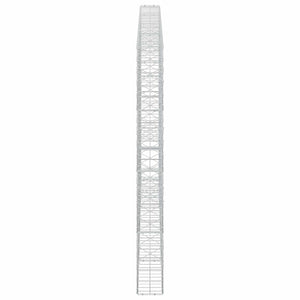 Γκαμπιόν με σύρμα 5 mm και πλέγμα 10x10 cm 400x20x200 εκ - Pakobazaar