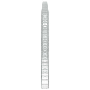 Γκαμπιόν με σύρμα 5 mm και πλέγμα 10x10 cm 850x20x200 εκ - Pakobazaar