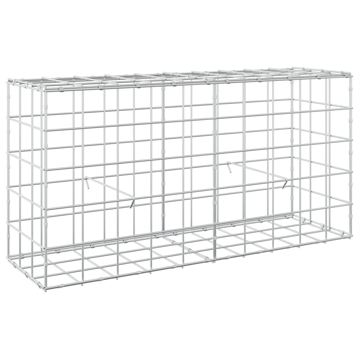 Γκαμπιόν με σύρμα 5 mm και πλέγμα 10x10 cm 100x30x50 εκ