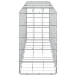 Γκαμπιόν με σύρμα 5 mm και πλέγμα 10x10 cm 150x30x50 εκ - Pakobazaar