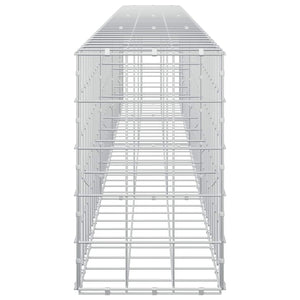 Γκαμπιόν με σύρμα 5 mm και πλέγμα 10x10 cm 350x30x50 εκ - Pakobazaar