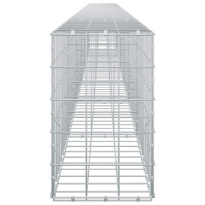Γκαμπιόν με σύρμα 5 mm και πλέγμα 10x10 cm 600x30x50 εκ - Pakobazaar