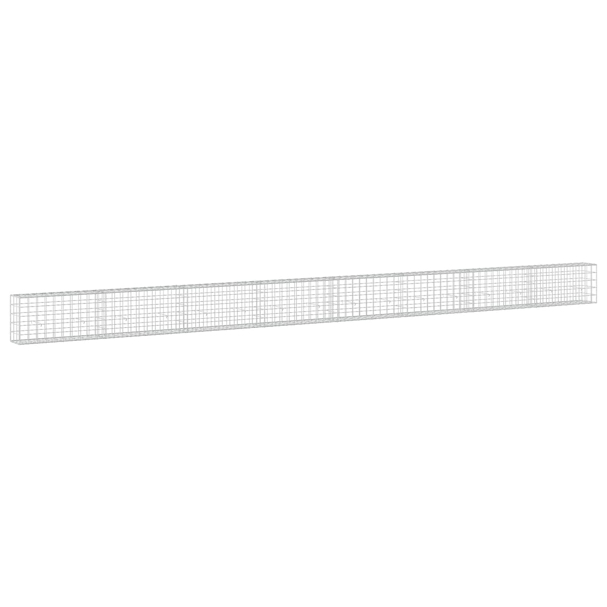 Γκαμπιόν με σύρμα 5 mm και πλέγμα 10x10 cm 800x30x50 εκ - Pakobazaar