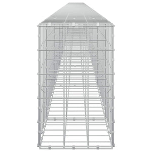 Γκαμπιόν με σύρμα 5 mm και πλέγμα 10x10 cm 850x30x50 εκ - Pakobazaar