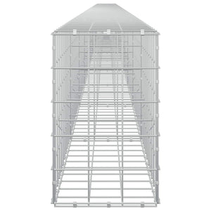 Γκαμπιόν με σύρμα 5 mm και πλέγμα 10x10 cm 1000x30x50 εκ - Pakobazaar