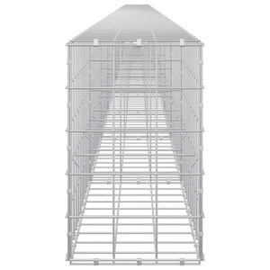 Γκαμπιόν με σύρμα 5 mm και πλέγμα 10x10 cm 1050x30x50 εκ - Pakobazaar