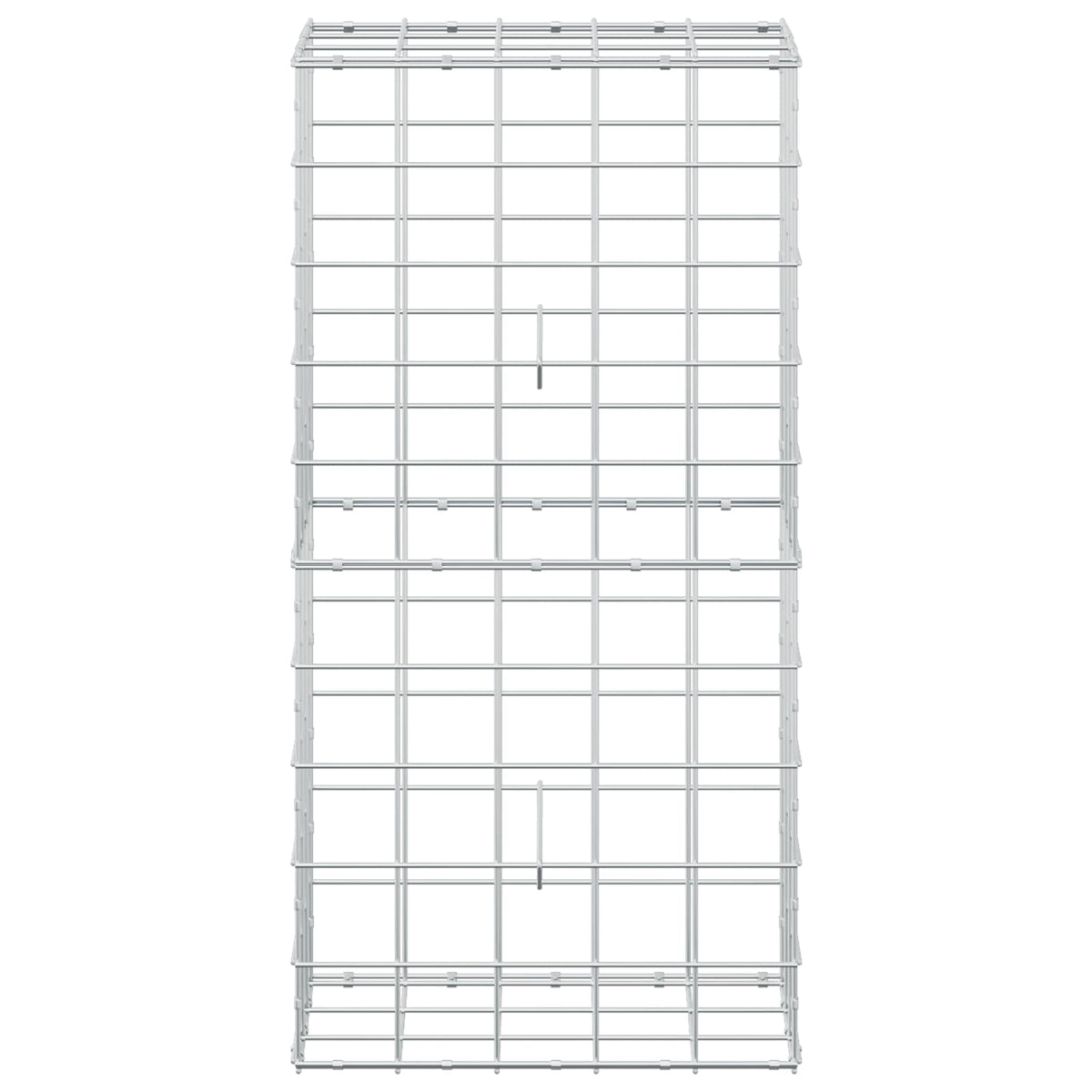 Γκαμπιόν με σύρμα 5 mm και πλέγμα 10x10 cm 50x30x100 εκ - Pakobazaar