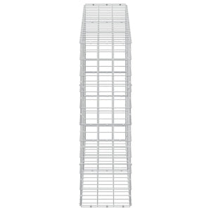 Γκαμπιόν με σύρμα 5 mm και πλέγμα 10x10 cm 200x30x100 εκ