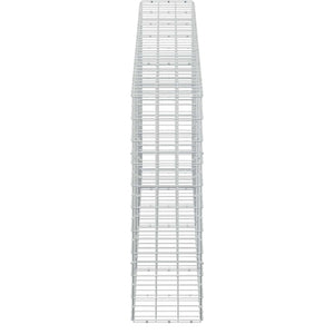 Γκαμπιόν με σύρμα 5 mm και πλέγμα 10x10 cm 350x30x100 εκ - Pakobazaar