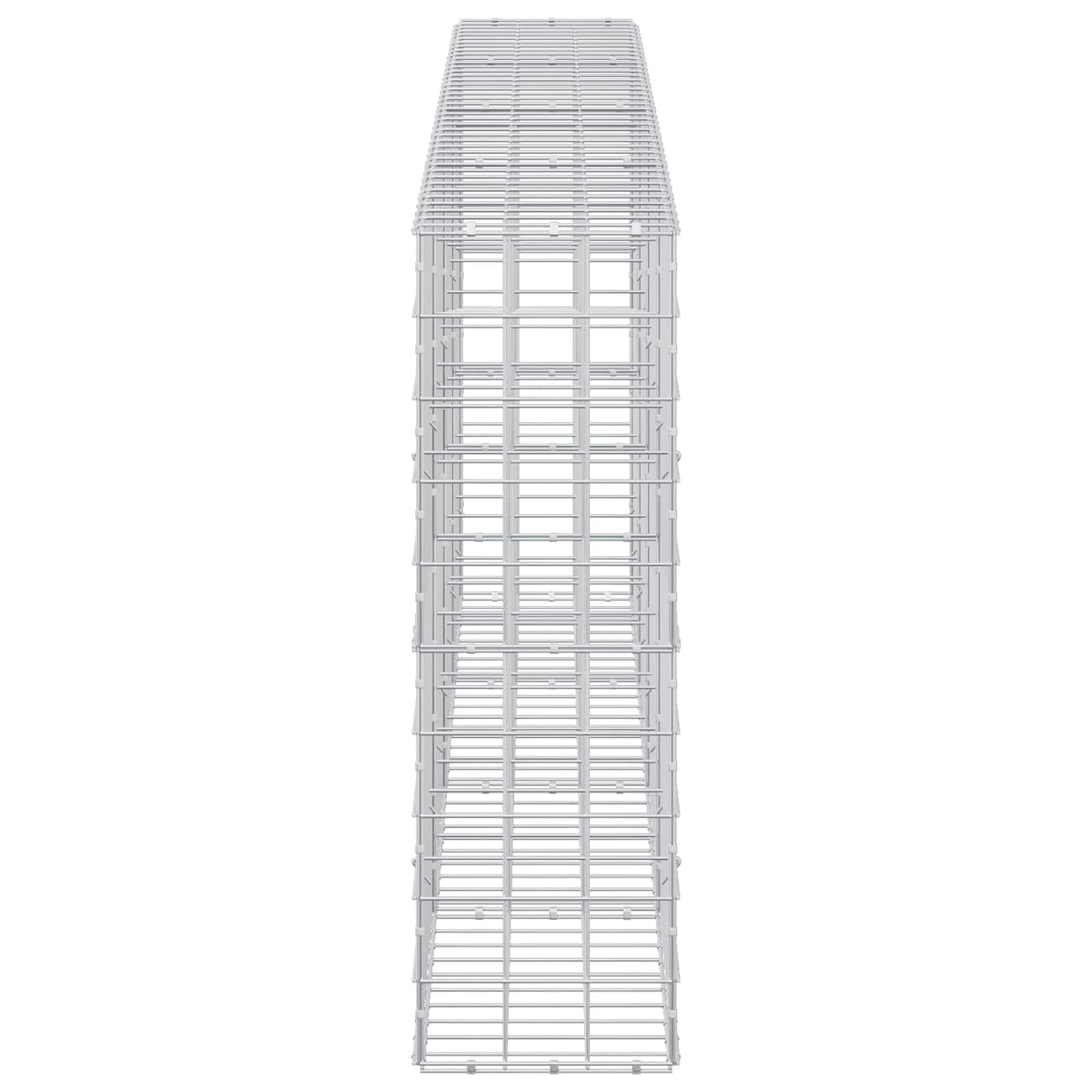 Γκαμπιόν με σύρμα 5 mm και πλέγμα 10x10 cm 400x30x100 εκ - Pakobazaar