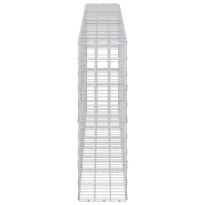 Γκαμπιόν με σύρμα 5 mm και πλέγμα 10x10 cm 400x30x100 εκ - Pakobazaar