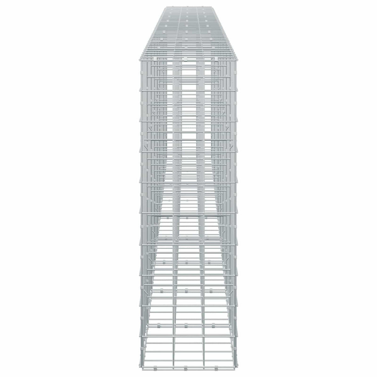 Γκαμπιόν με σύρμα 5 mm και πλέγμα 10x10 cm 450x30x100 εκ - Pakobazaar