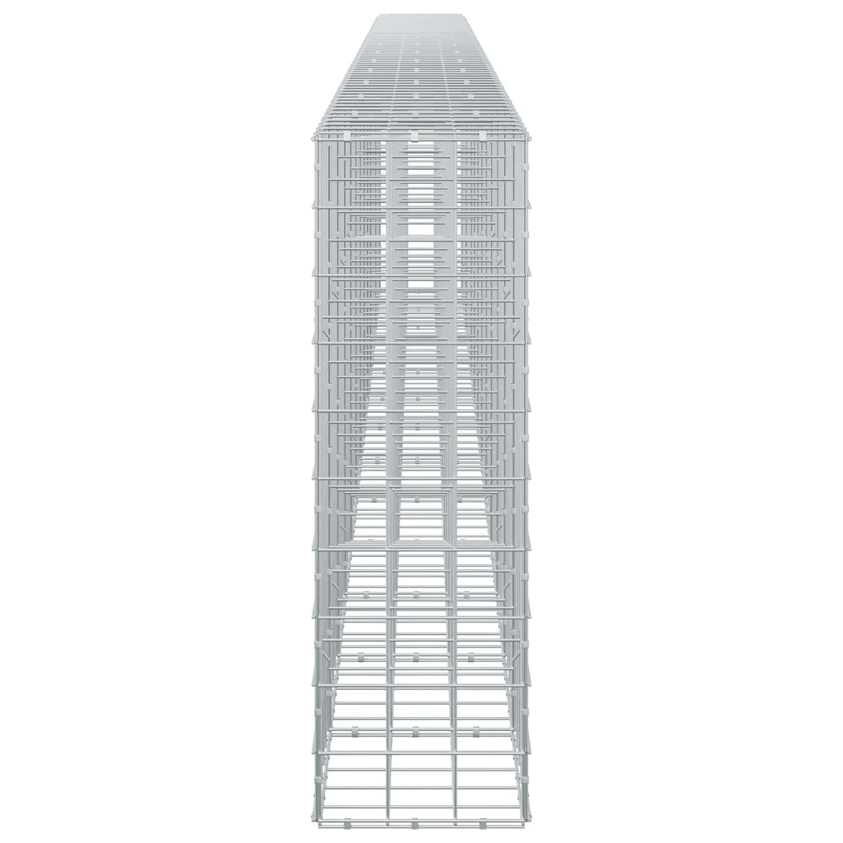 Γκαμπιόν με σύρμα 5 mm και πλέγμα 10x10 cm 650x30x100 εκ - Pakobazaar