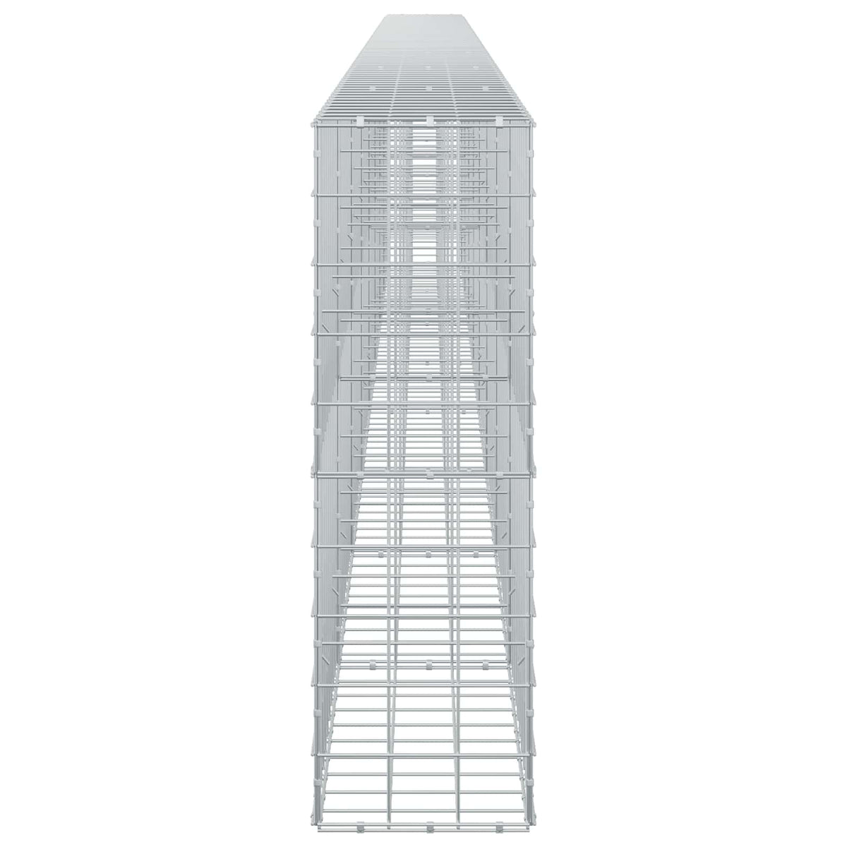 Γκαμπιόν με σύρμα 5 mm και πλέγμα 10x10 cm 800x30x100 εκ