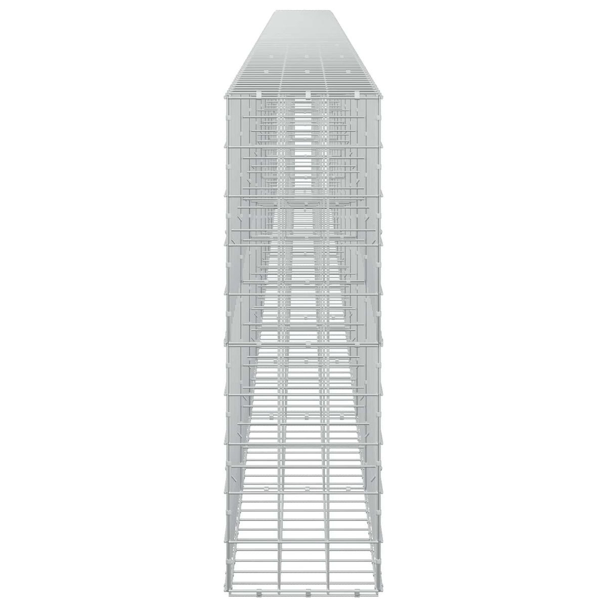 Γκαμπιόν με σύρμα 5 mm και πλέγμα 10x10 cm 900x30x100 εκ - Pakobazaar