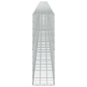 Γκαμπιόν με σύρμα 5 mm και πλέγμα 10x10 cm 1100x30x100 εκ