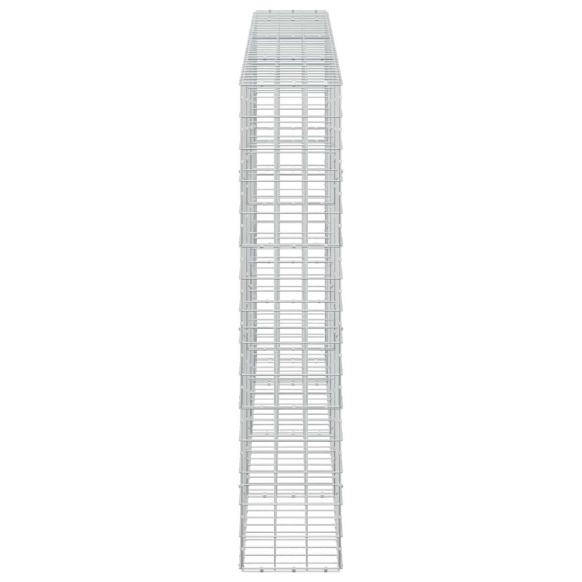 Γκαμπιόν με σύρμα 5 mm και πλέγμα 10x10 cm 350x30x150 εκ.