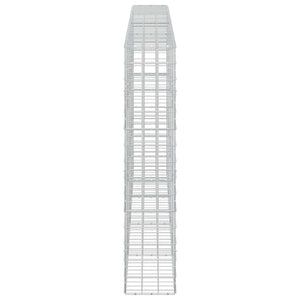 Γκαμπιόν με σύρμα 5 mm και πλέγμα 10x10 cm 400x30x150 εκ
