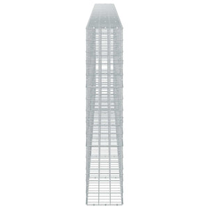 Γκαμπιόν με σύρμα 5 mm και πλέγμα 10x10 cm 700x30x150 εκ - Pakobazaar