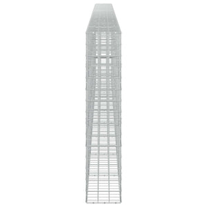 Γκαμπιόν με σύρμα 5 mm και πλέγμα 10x10 cm 850x30x150 εκ - Pakobazaar