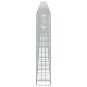 Γκαμπιόν με σύρμα 5 mm και πλέγμα 10x10 cm 1100x30x150 εκ - Pakobazaar