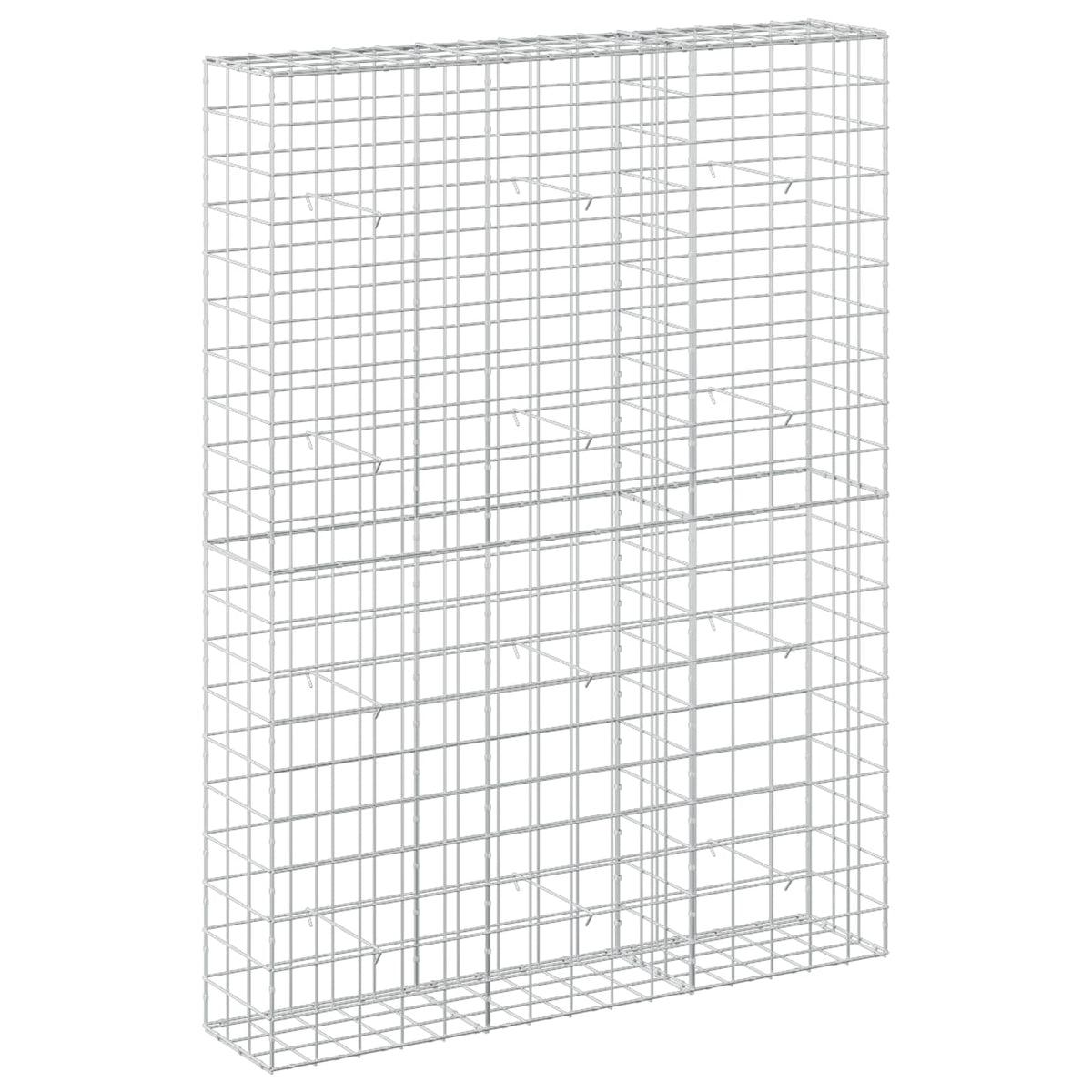 Γκαμπιόν με σύρμα 5 mm και πλέγμα 10x10 cm 150x30x200 εκ - Pakobazaar