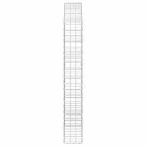 Γκαμπιόν με σύρμα 5 mm και πλέγμα 10x10 cm 200x30x200 εκ - Pakobazaar