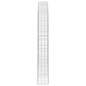 Γκαμπιόν με σύρμα 5 mm και πλέγμα 10x10 cm 300x30x200 εκ - Pakobazaar