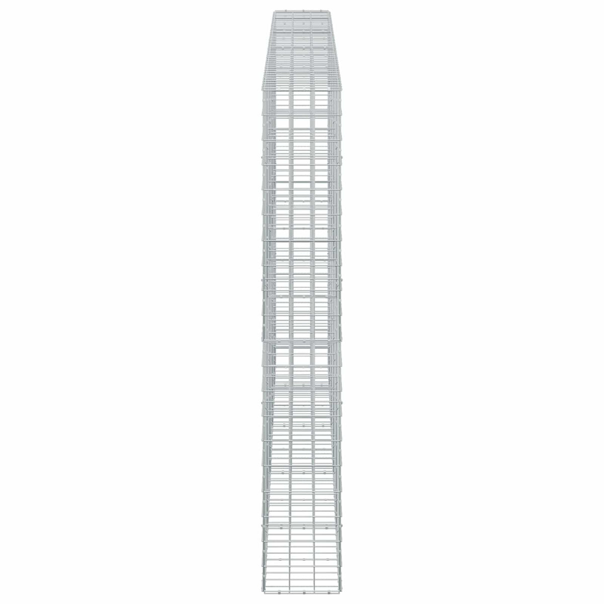 Γκαμπιόν με σύρμα 5 mm και πλέγμα 10x10 cm 450x30x200 εκ - Pakobazaar