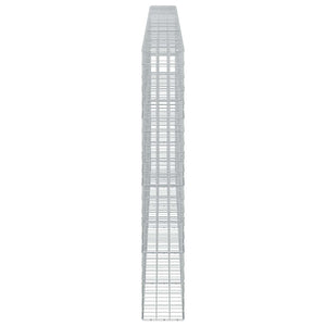 Γκαμπιόν με σύρμα 5 mm και πλέγμα 10x10 cm 600x30x200 εκ